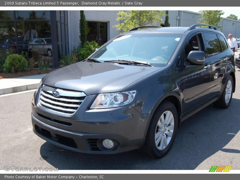 Diamond Gray Metallic / Slate Gray 2009 Subaru Tribeca Limited 5 Passenger