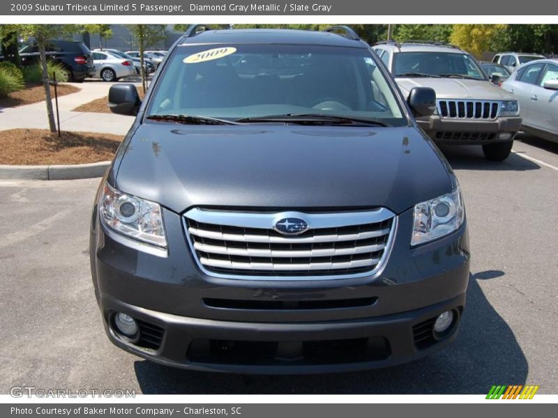 Diamond Gray Metallic / Slate Gray 2009 Subaru Tribeca Limited 5 Passenger