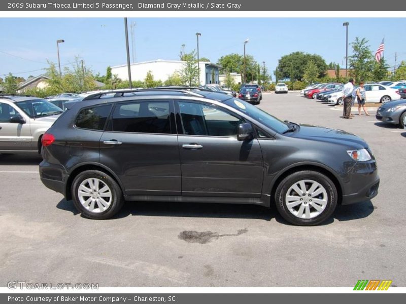 Diamond Gray Metallic / Slate Gray 2009 Subaru Tribeca Limited 5 Passenger