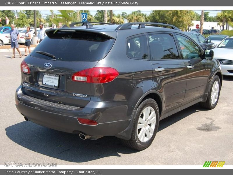 Diamond Gray Metallic / Slate Gray 2009 Subaru Tribeca Limited 5 Passenger