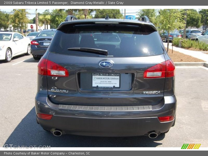 Diamond Gray Metallic / Slate Gray 2009 Subaru Tribeca Limited 5 Passenger
