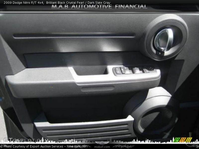 Brilliant Black Crystal Pearl / Dark Slate Gray 2009 Dodge Nitro R/T 4x4