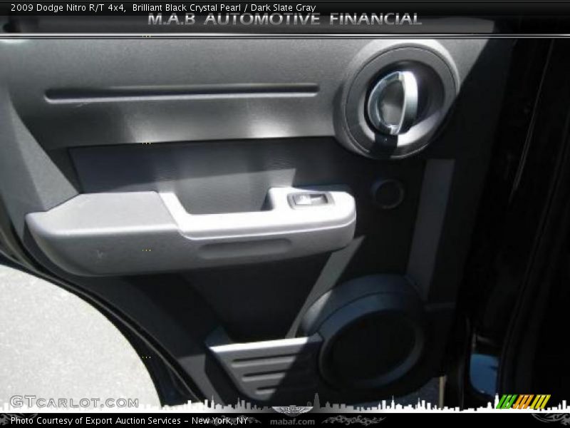 Brilliant Black Crystal Pearl / Dark Slate Gray 2009 Dodge Nitro R/T 4x4