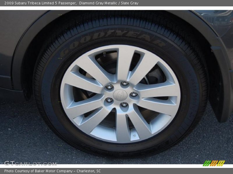 Diamond Gray Metallic / Slate Gray 2009 Subaru Tribeca Limited 5 Passenger