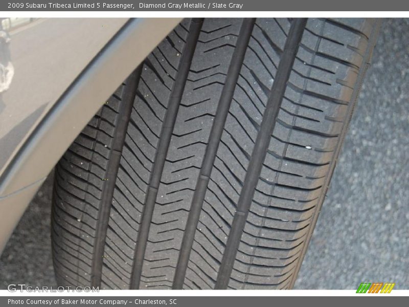 Diamond Gray Metallic / Slate Gray 2009 Subaru Tribeca Limited 5 Passenger