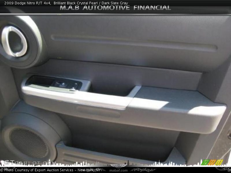 Brilliant Black Crystal Pearl / Dark Slate Gray 2009 Dodge Nitro R/T 4x4