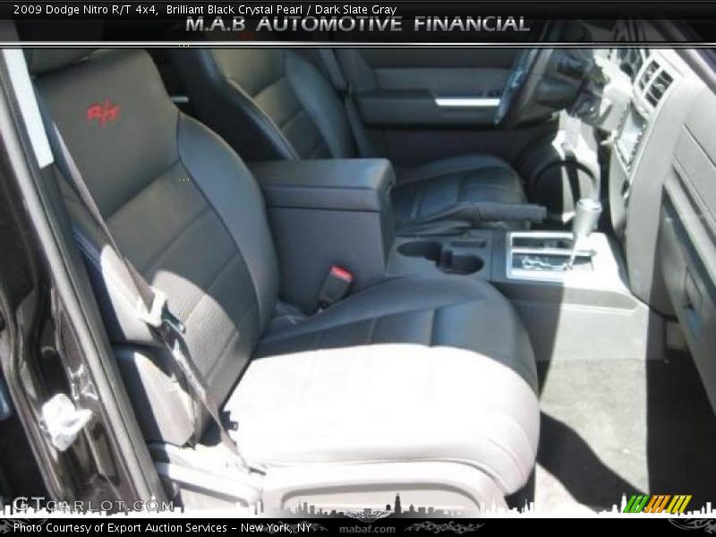 Brilliant Black Crystal Pearl / Dark Slate Gray 2009 Dodge Nitro R/T 4x4