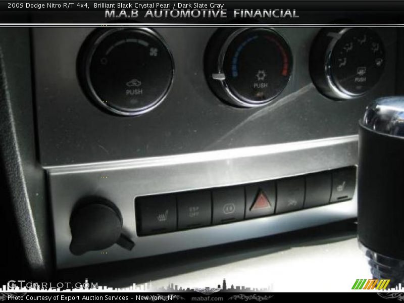 Brilliant Black Crystal Pearl / Dark Slate Gray 2009 Dodge Nitro R/T 4x4
