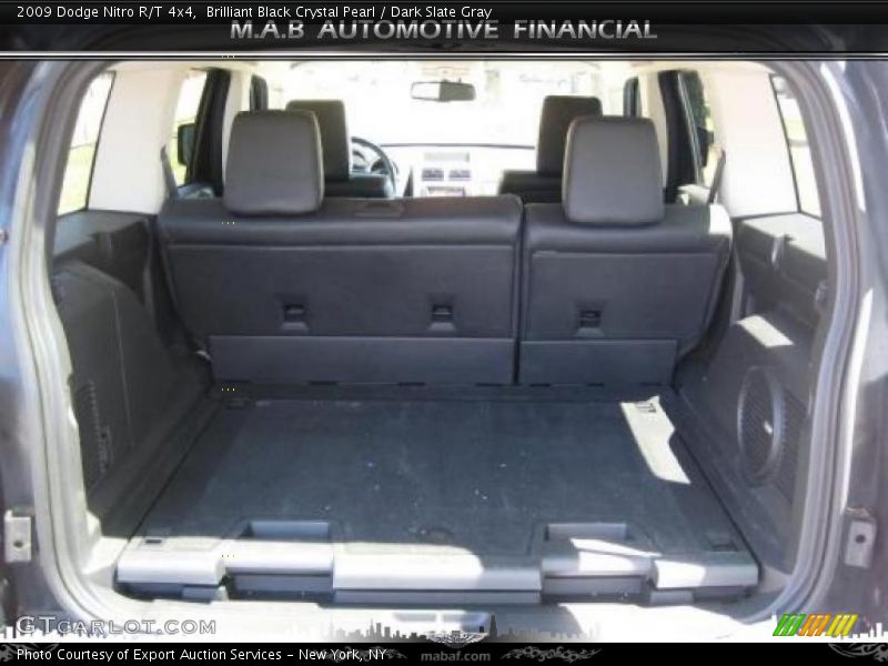 Brilliant Black Crystal Pearl / Dark Slate Gray 2009 Dodge Nitro R/T 4x4