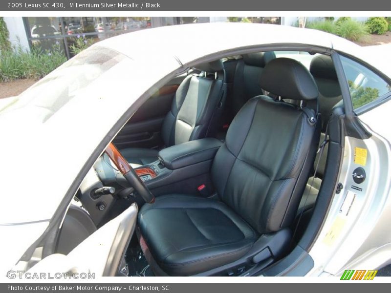Millennium Silver Metallic / Black 2005 Lexus SC 430