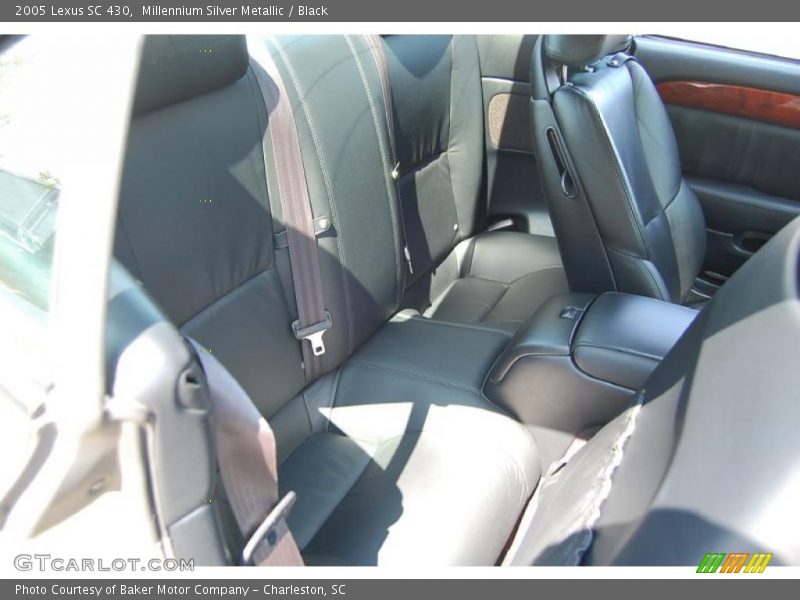 Millennium Silver Metallic / Black 2005 Lexus SC 430