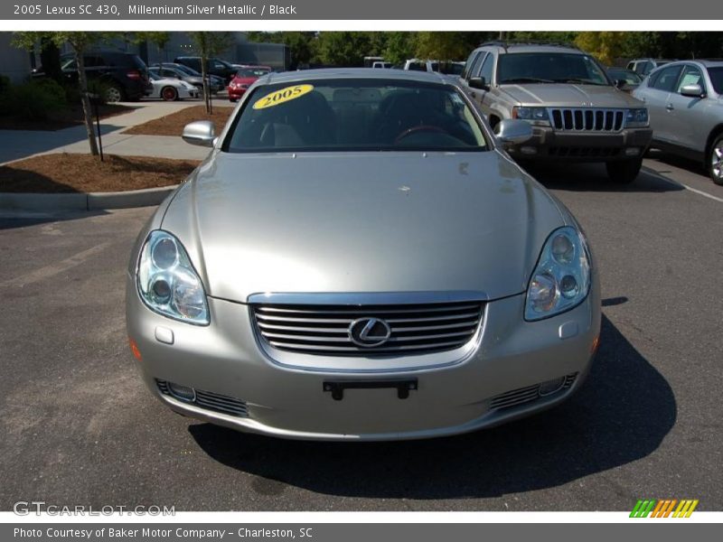 Millennium Silver Metallic / Black 2005 Lexus SC 430