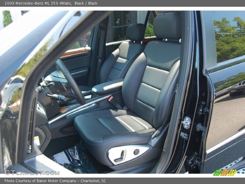 Black / Black 2009 Mercedes-Benz ML 350 4Matic