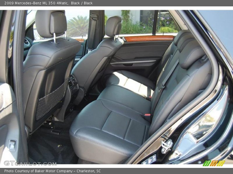 Black / Black 2009 Mercedes-Benz ML 350 4Matic