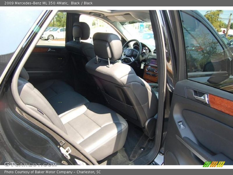 Black / Black 2009 Mercedes-Benz ML 350 4Matic