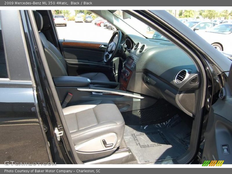 Black / Black 2009 Mercedes-Benz ML 350 4Matic