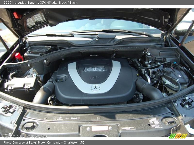 Black / Black 2009 Mercedes-Benz ML 350 4Matic