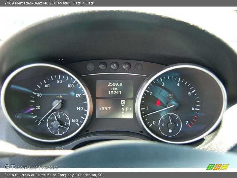 Black / Black 2009 Mercedes-Benz ML 350 4Matic
