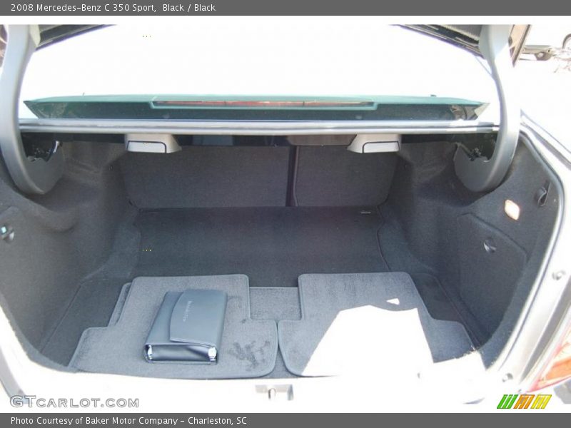 Black / Black 2008 Mercedes-Benz C 350 Sport
