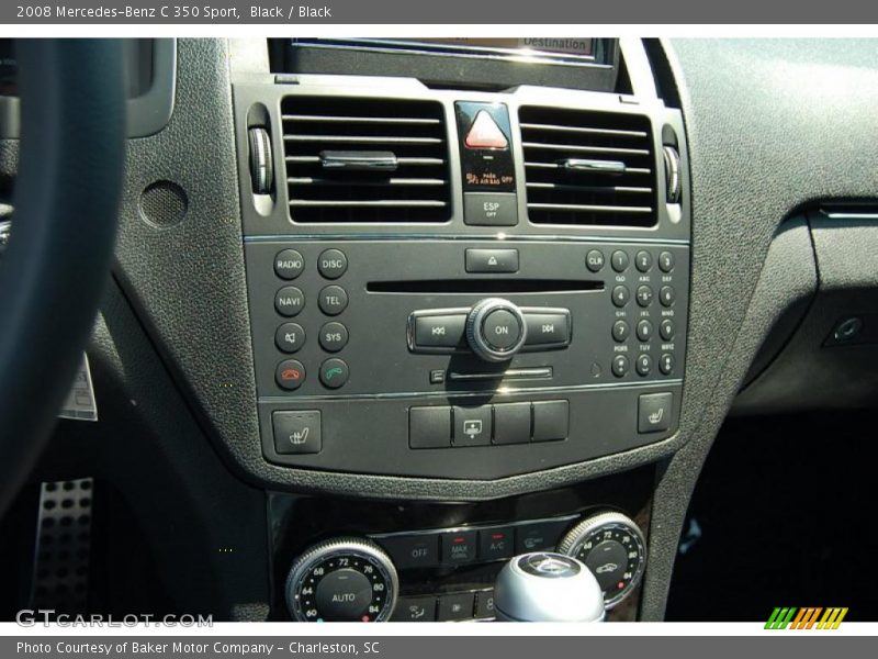 Black / Black 2008 Mercedes-Benz C 350 Sport