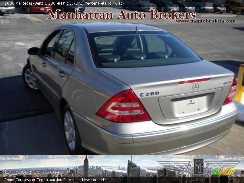 Pewter Metallic / Black 2006 Mercedes-Benz C 280 4Matic Luxury