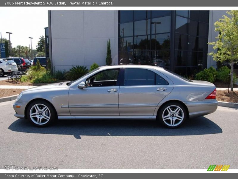 Pewter Metallic / Charcoal 2006 Mercedes-Benz S 430 Sedan