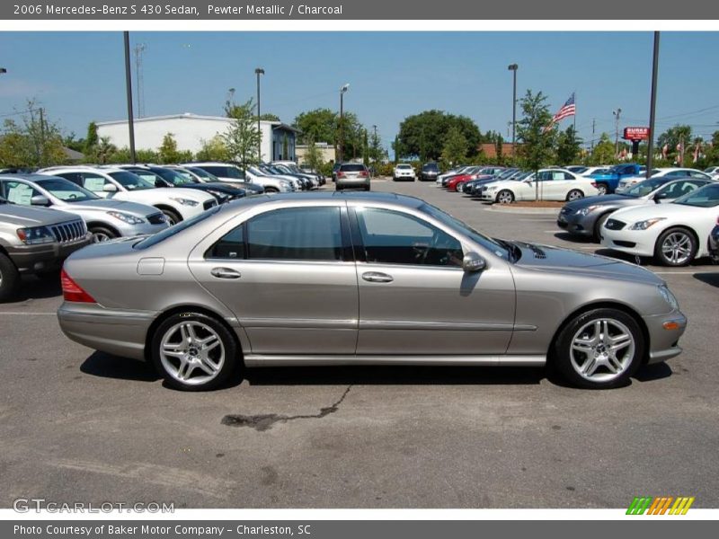 Pewter Metallic / Charcoal 2006 Mercedes-Benz S 430 Sedan