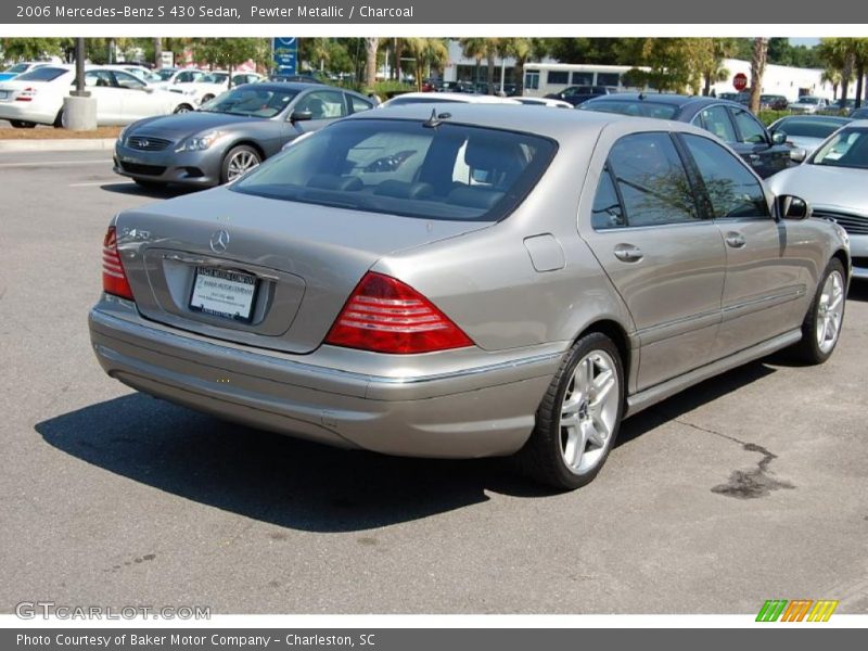 Pewter Metallic / Charcoal 2006 Mercedes-Benz S 430 Sedan