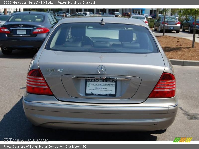 Pewter Metallic / Charcoal 2006 Mercedes-Benz S 430 Sedan