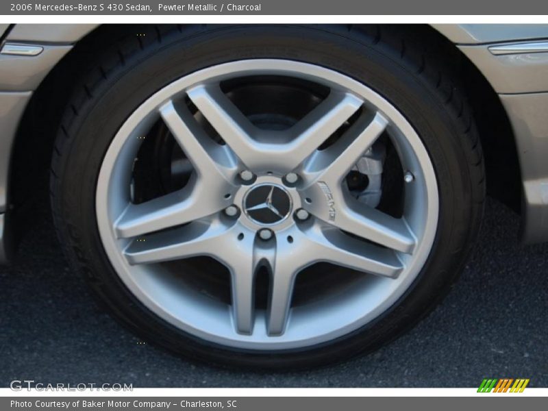 Pewter Metallic / Charcoal 2006 Mercedes-Benz S 430 Sedan