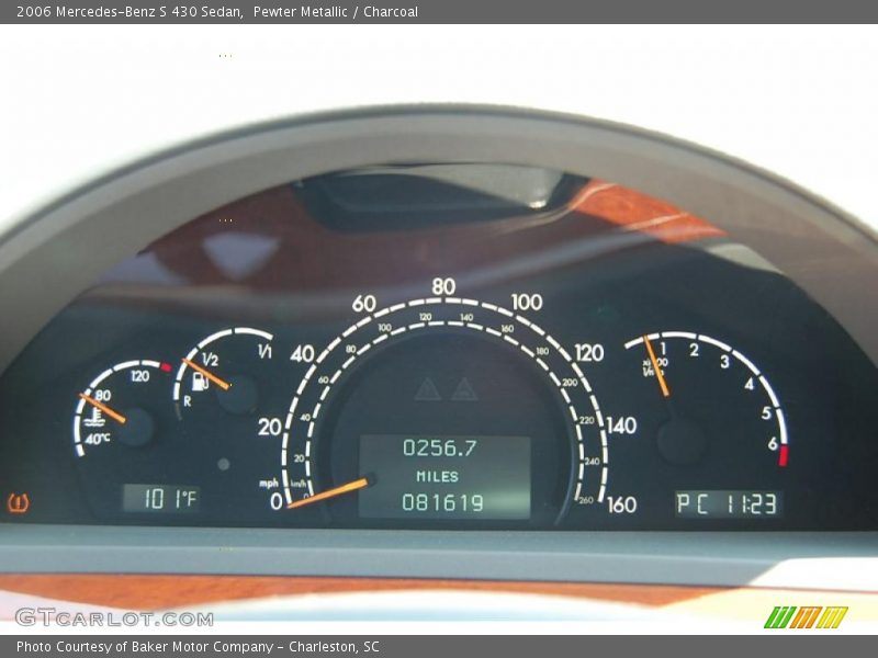 Pewter Metallic / Charcoal 2006 Mercedes-Benz S 430 Sedan