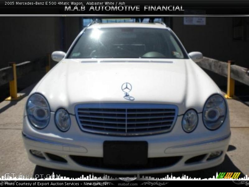 Alabaster White / Ash 2005 Mercedes-Benz E 500 4Matic Wagon