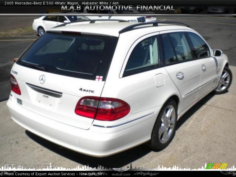 Alabaster White / Ash 2005 Mercedes-Benz E 500 4Matic Wagon