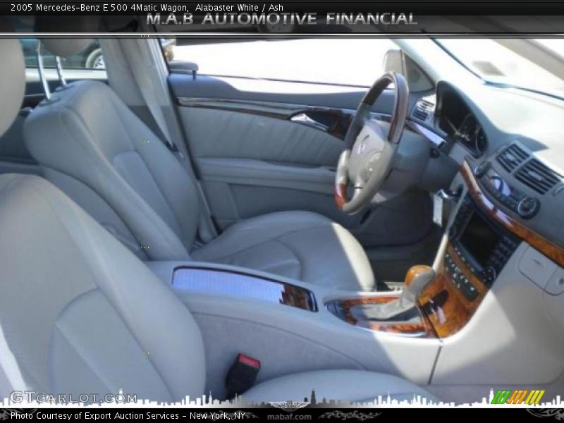 Alabaster White / Ash 2005 Mercedes-Benz E 500 4Matic Wagon