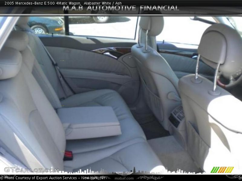 Alabaster White / Ash 2005 Mercedes-Benz E 500 4Matic Wagon