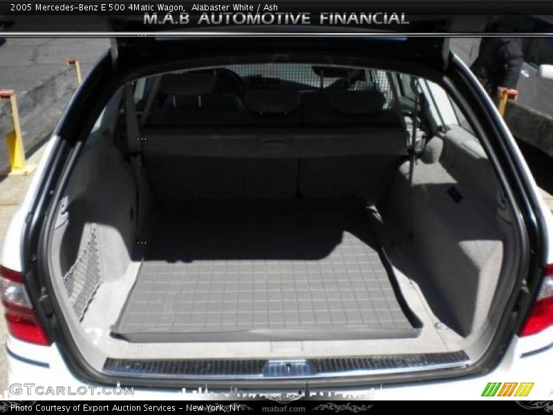Alabaster White / Ash 2005 Mercedes-Benz E 500 4Matic Wagon