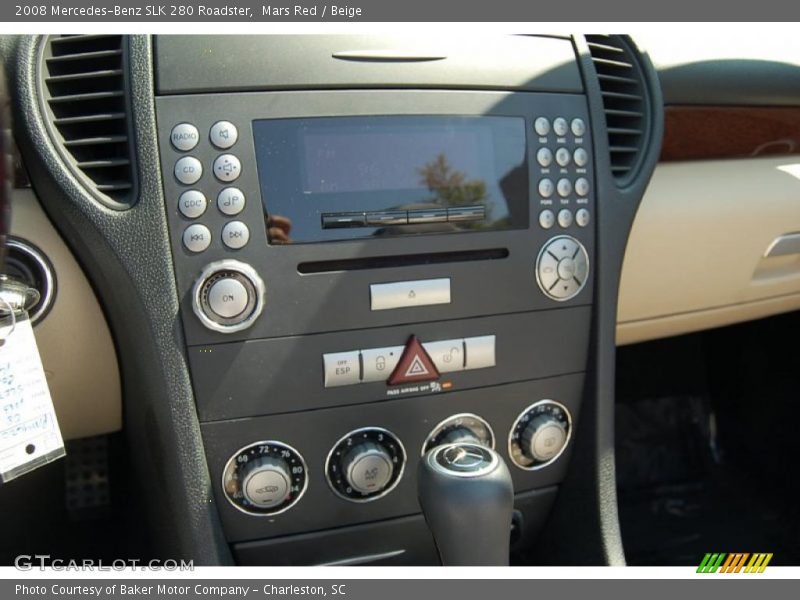 Mars Red / Beige 2008 Mercedes-Benz SLK 280 Roadster