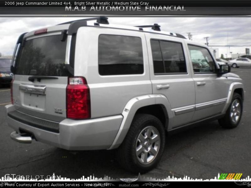 Bright Silver Metallic / Medium Slate Gray 2006 Jeep Commander Limited 4x4