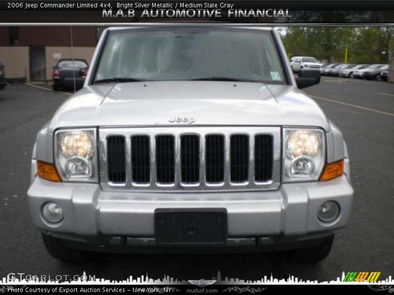 Bright Silver Metallic / Medium Slate Gray 2006 Jeep Commander Limited 4x4