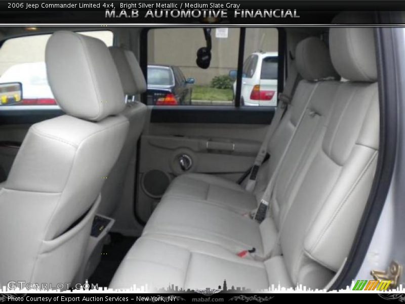 Bright Silver Metallic / Medium Slate Gray 2006 Jeep Commander Limited 4x4