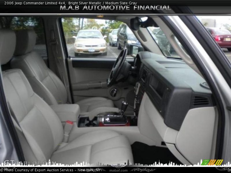 Bright Silver Metallic / Medium Slate Gray 2006 Jeep Commander Limited 4x4