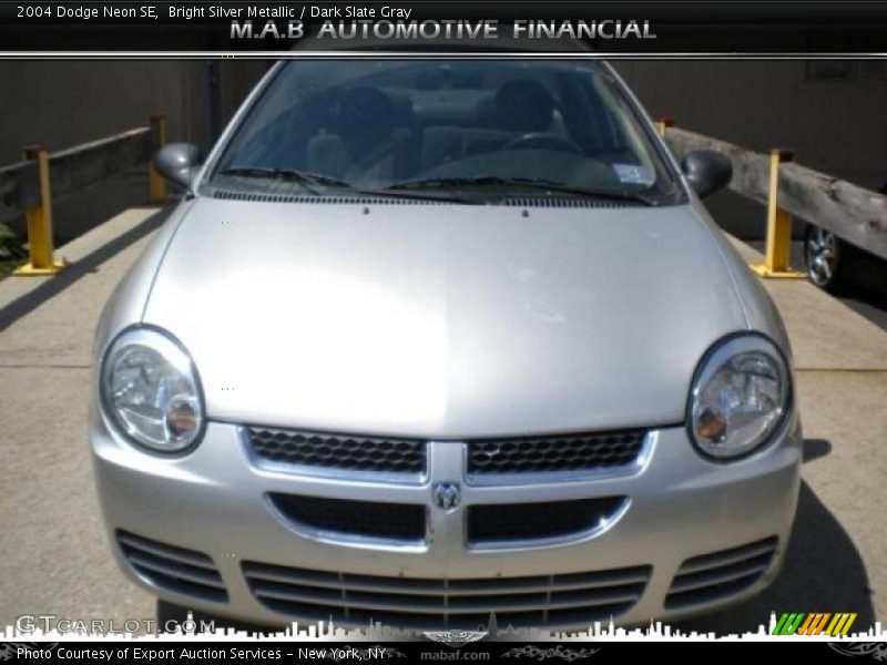 Bright Silver Metallic / Dark Slate Gray 2004 Dodge Neon SE