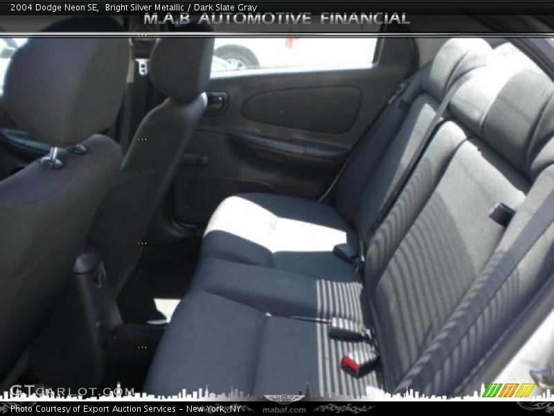 Bright Silver Metallic / Dark Slate Gray 2004 Dodge Neon SE