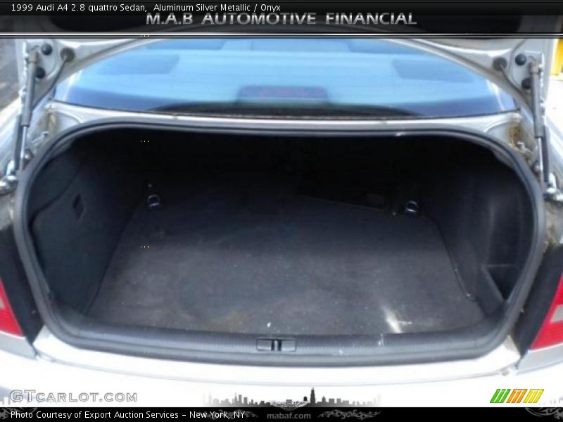 Aluminum Silver Metallic / Onyx 1999 Audi A4 2.8 quattro Sedan