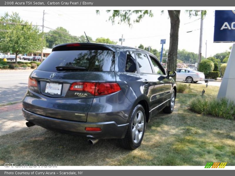Carbon Gray Pearl / Ebony 2008 Acura TSX Sedan