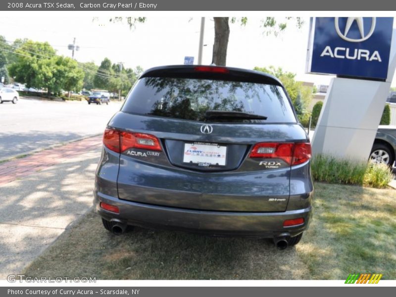 Carbon Gray Pearl / Ebony 2008 Acura TSX Sedan