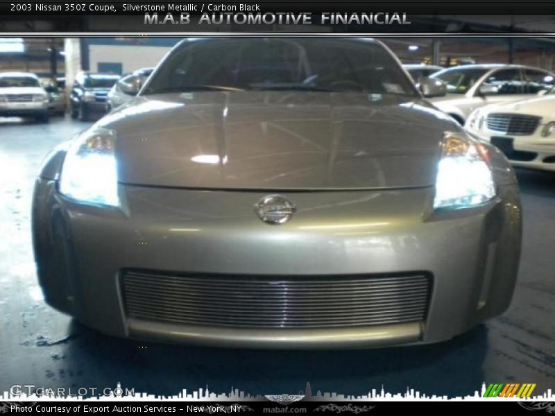 Silverstone Metallic / Carbon Black 2003 Nissan 350Z Coupe