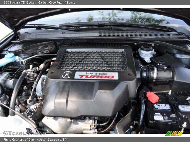 Carbon Gray Pearl / Ebony 2008 Acura TSX Sedan