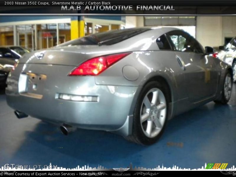 Silverstone Metallic / Carbon Black 2003 Nissan 350Z Coupe