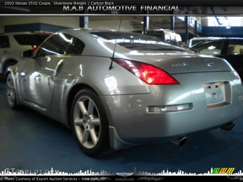 Silverstone Metallic / Carbon Black 2003 Nissan 350Z Coupe
